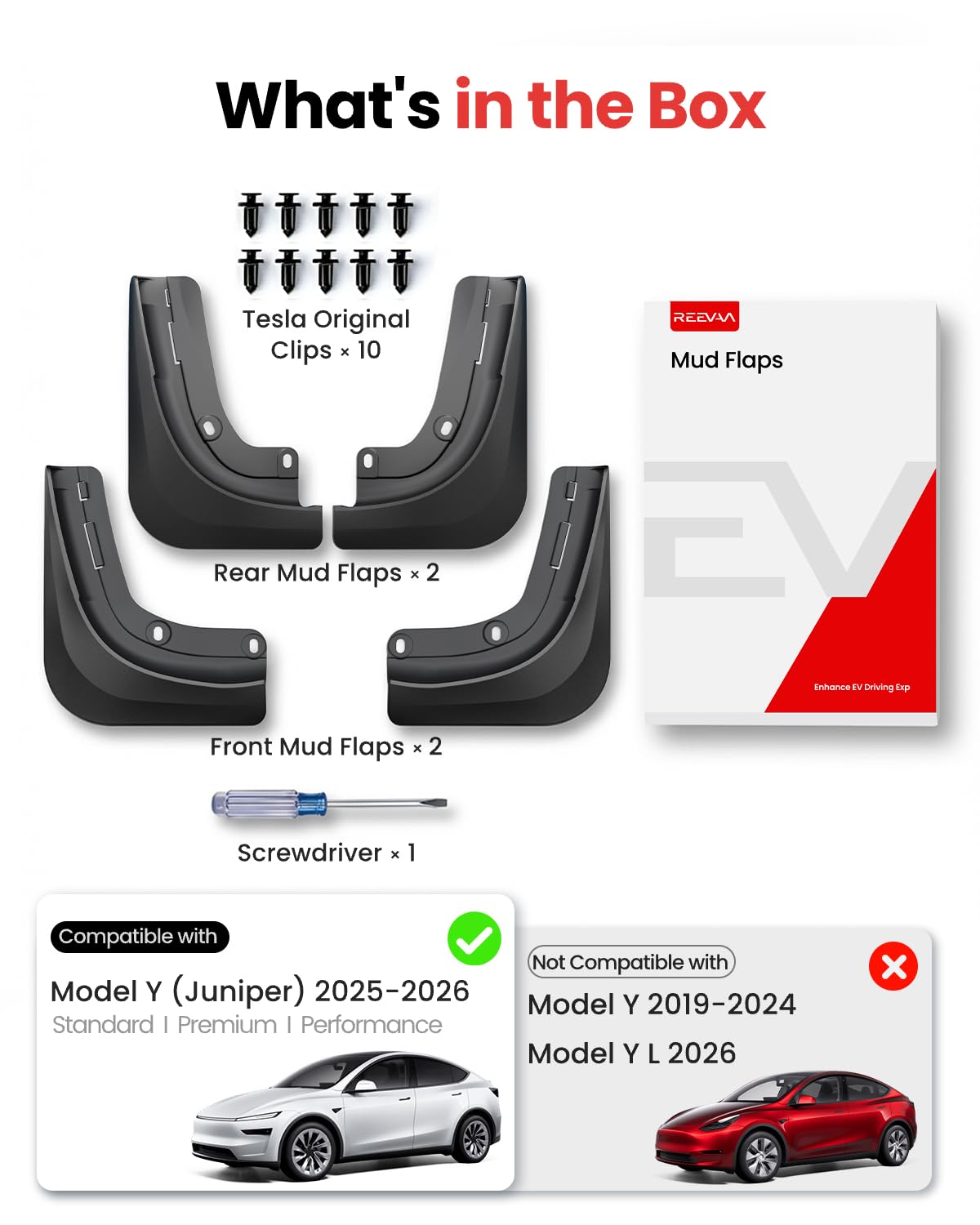 REEVAA retail packaging with label communicating warranty support