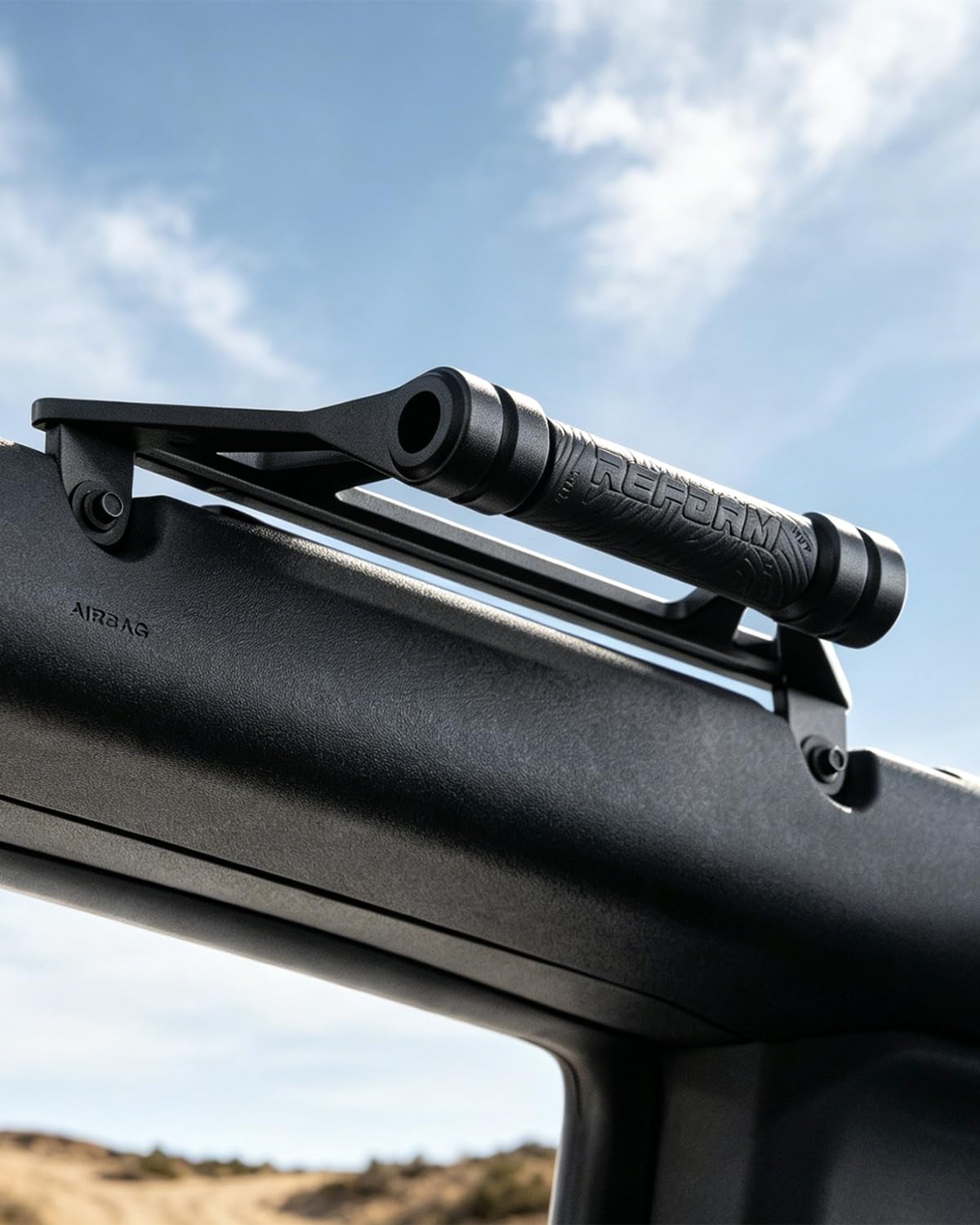 REFORM DESIGN handle closeup of rubber wrap providing comfortable grip