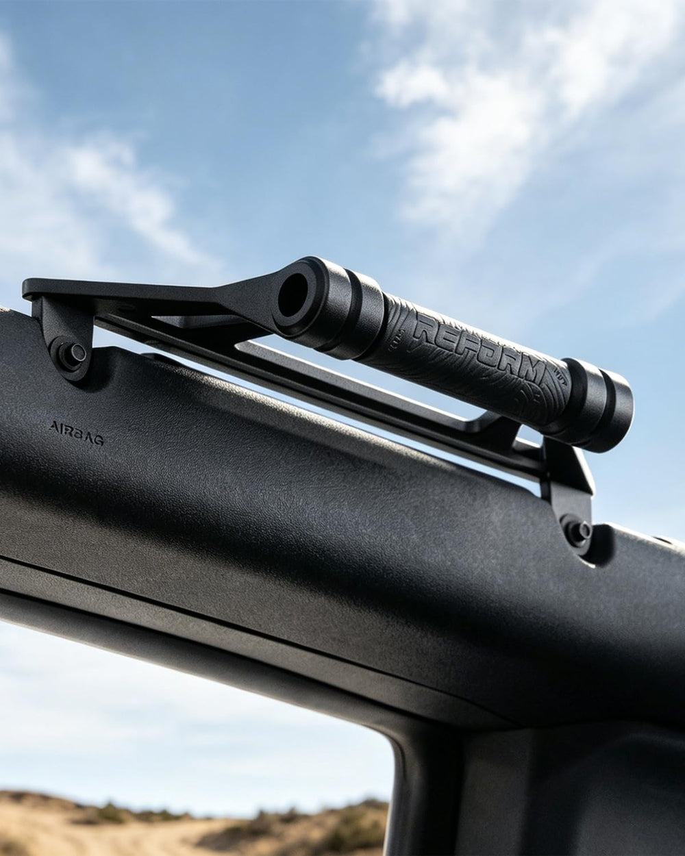 REFORM DESIGN handle closeup of rubber wrap providing comfortable grip