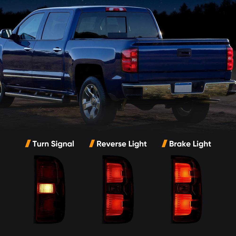 Reilauto tail light packaging with instructions, ensures proper installation and support