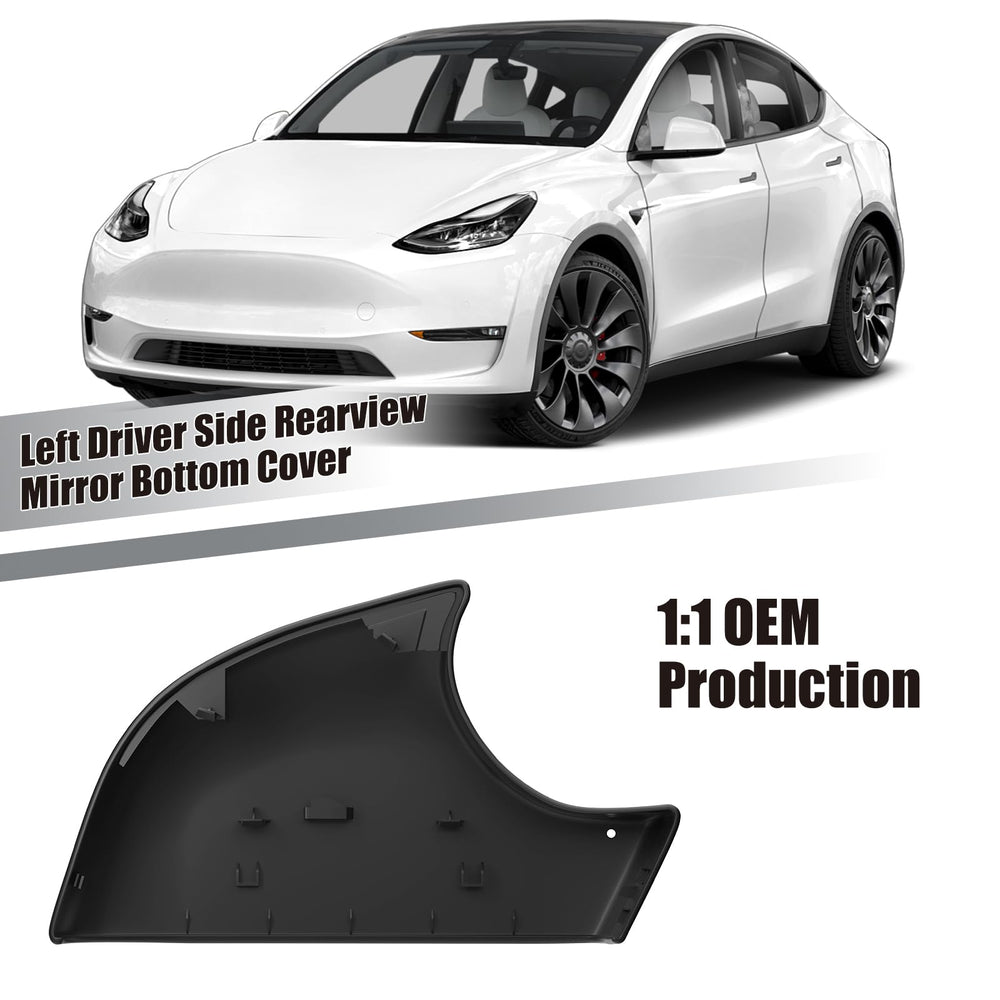 Reilauto side profile of left mirror lower cover highlighting seamless match