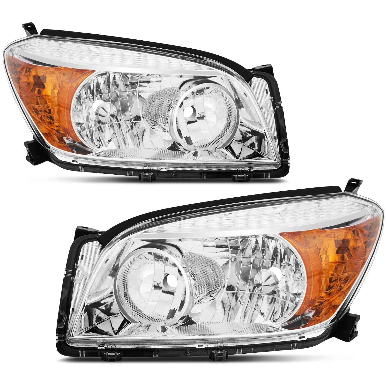 Reinko driver-side headlight close-up showing OE-style fit and finish