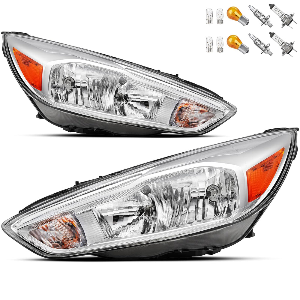 Reinko front view headlight assembly showing fit and clean alignment benefit