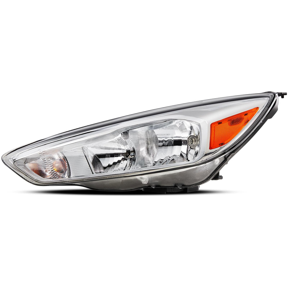 Reinko headlight installed on Ford Focus demonstrating correct fit and restored appearance