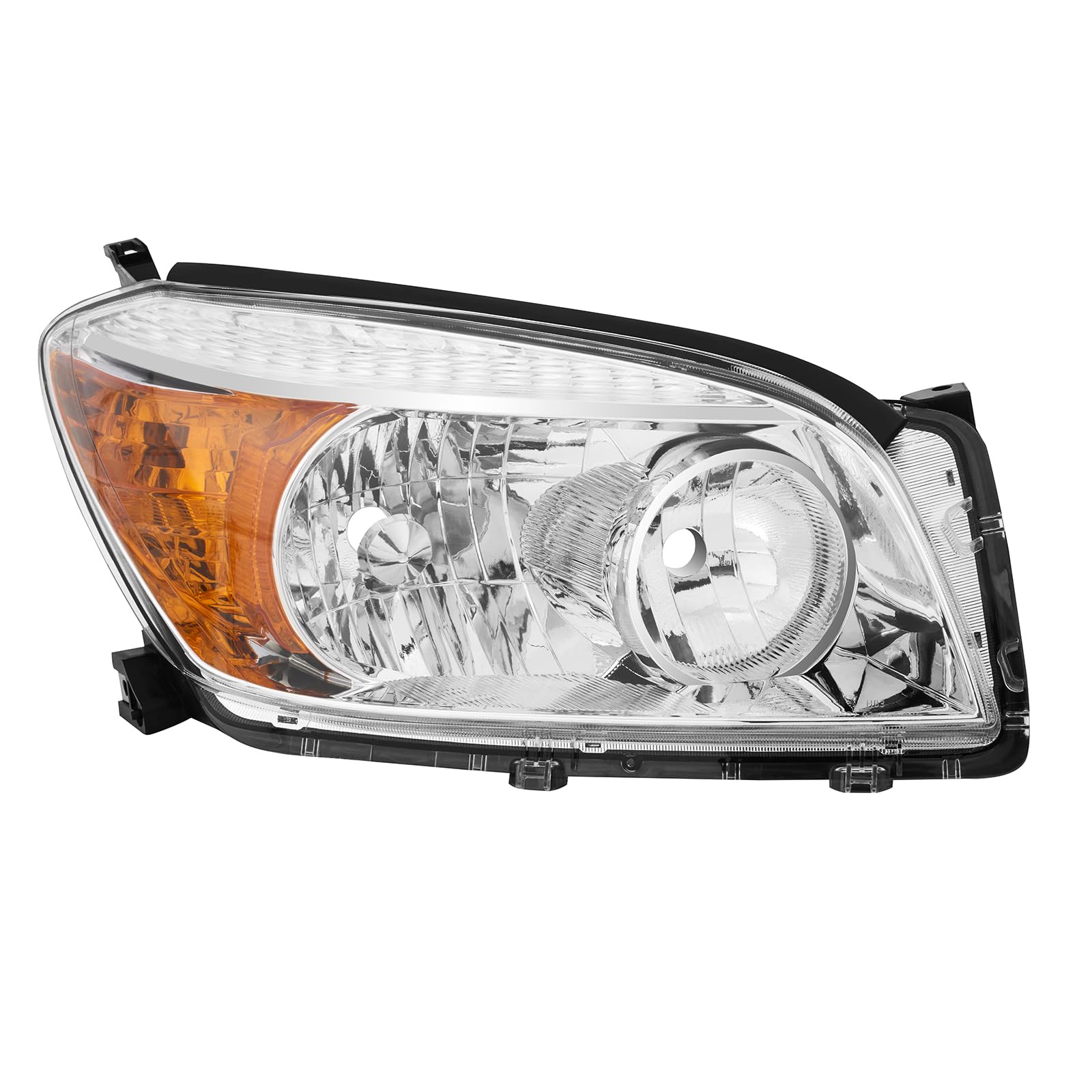 Reinko passenger-side headlight close-up highlighting clean lens surface