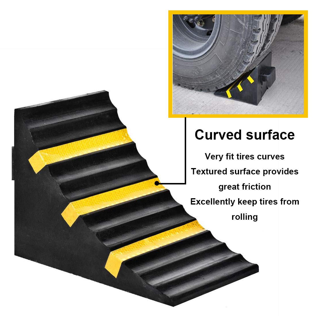 RELIANCER three reflective stripes visible for safer low-light use