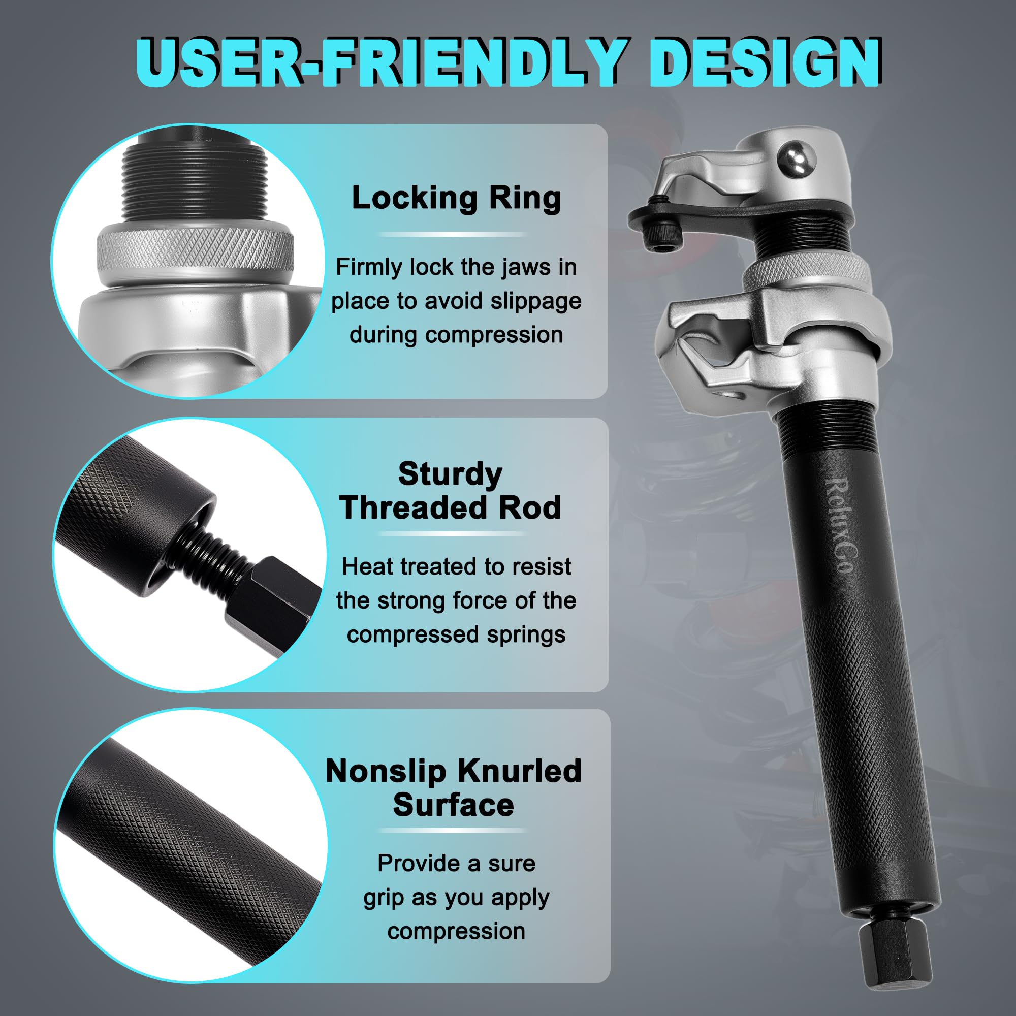 ReluxGo accessories hex socket and wrench included for easier operation