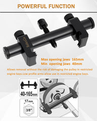 ReluxGo detail of precision-machined claws for secure grip