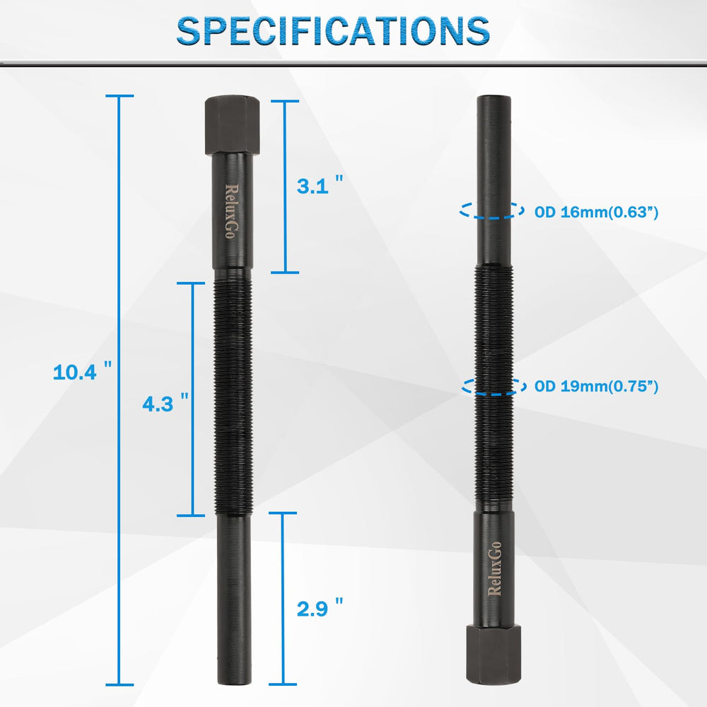 ReluxGo packaged clutch puller with included insert for easy identification