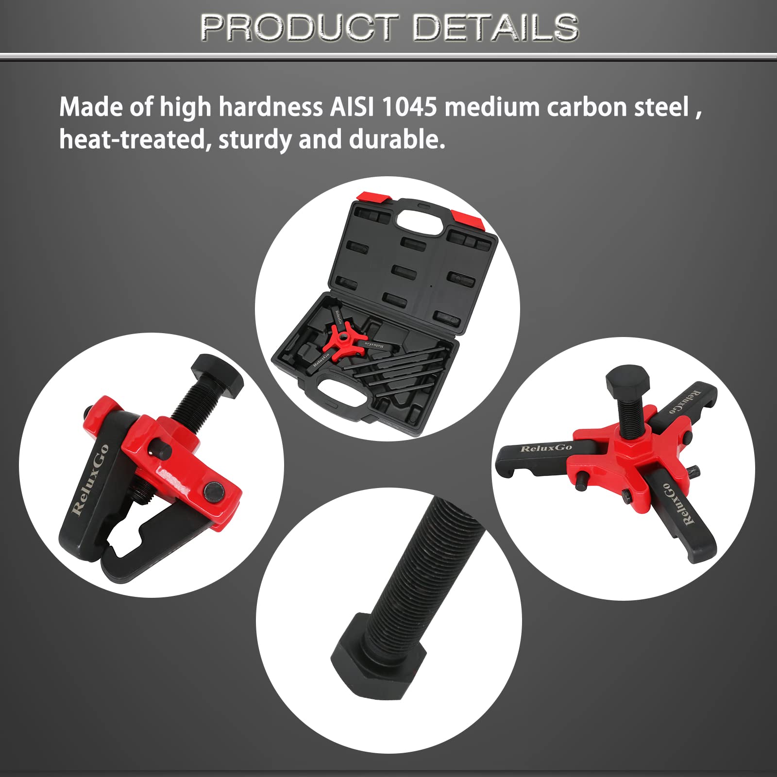 ReluxGo complete kit in storage case showing organized transport and protection