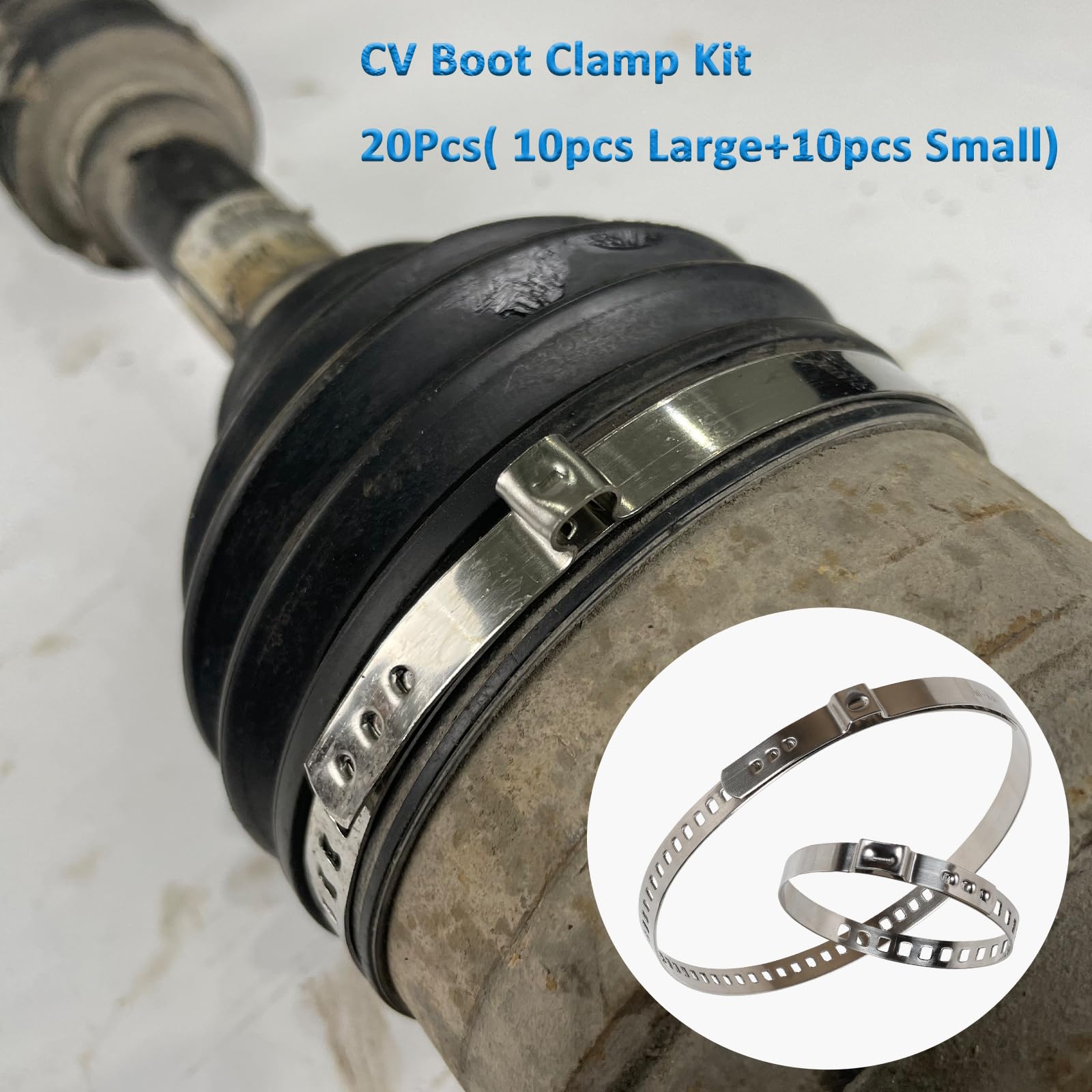 ReluxGo kit next to ruler showing scale and clamp diameter range for part selection