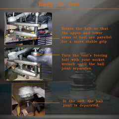 ReluxGo threaded screw detail showing heat treated finish and smooth operation benefit
