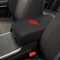 REMOCH front view of fitted center console cover showing clean installation and improved appearance