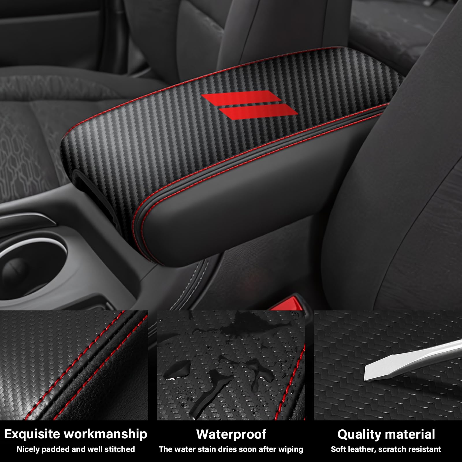 REMOCH installed cover with driver resting arm for enhanced driving comfort