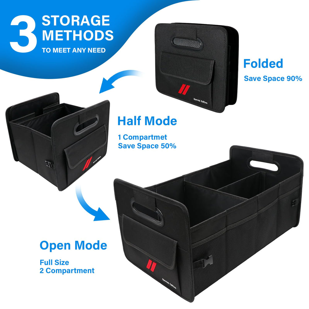 REMOCH collapsed flat for compact storage and easy portability