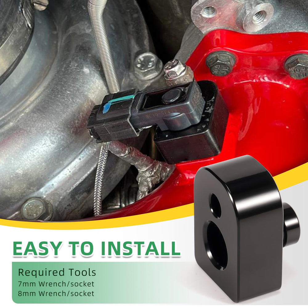 Rendrox sensor and spacer next to coin showing compact size and fitment clarity
