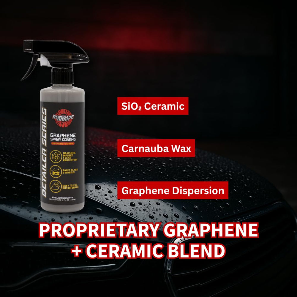 Renegade Products glossy paint reflection after application showing deeper shine