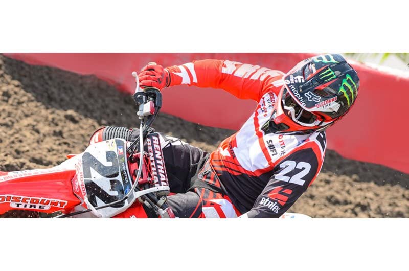 Renthal P213 on bike in action illustrating durable protection during rides