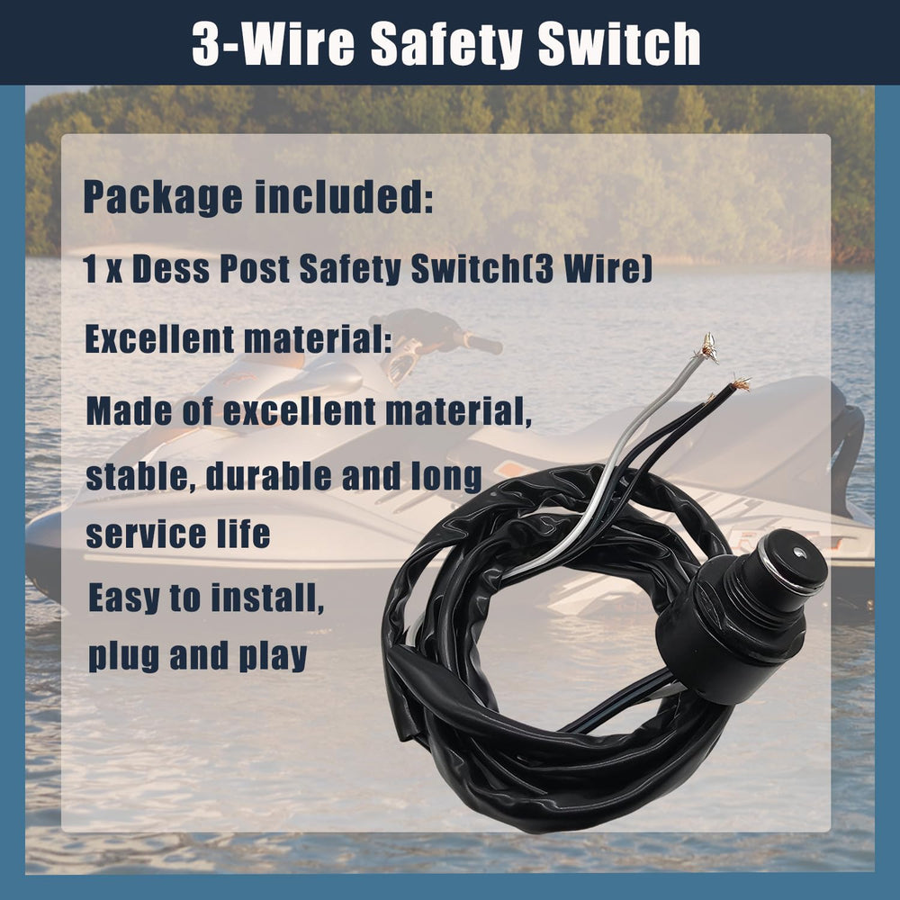 repustor Dess Post switch packaging with included unit showing ready-to-install benefit