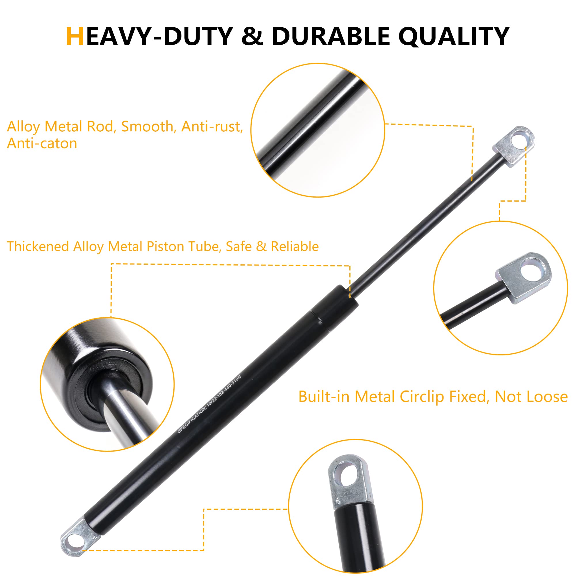 RERPRO steel end fitting detail providing secure, long-lasting attachment strength