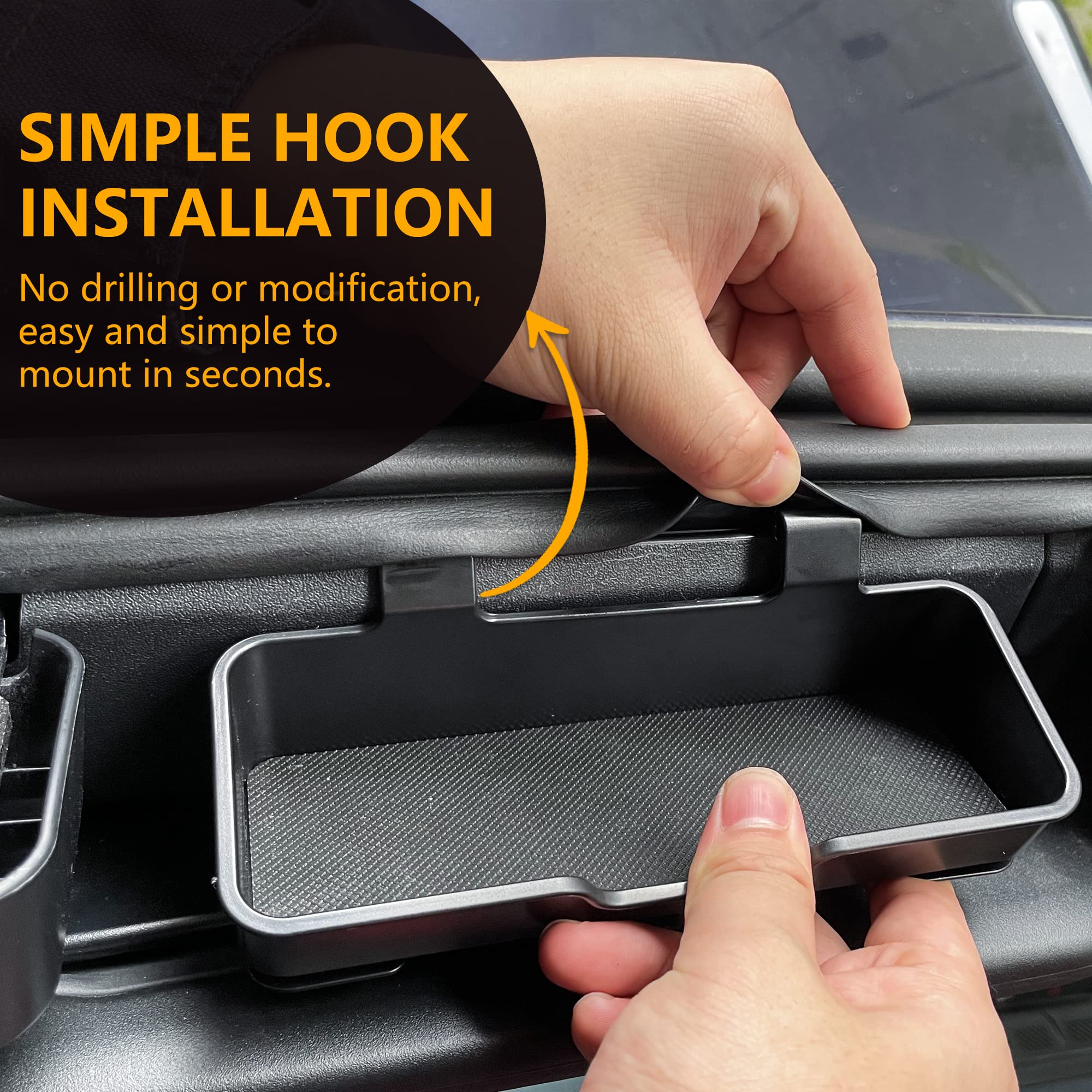 RERPRO mounting detail on roll cage gasket for tool‑free fit
