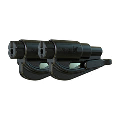 RESQME front product view showing compact keychain design and easy-grip benefit