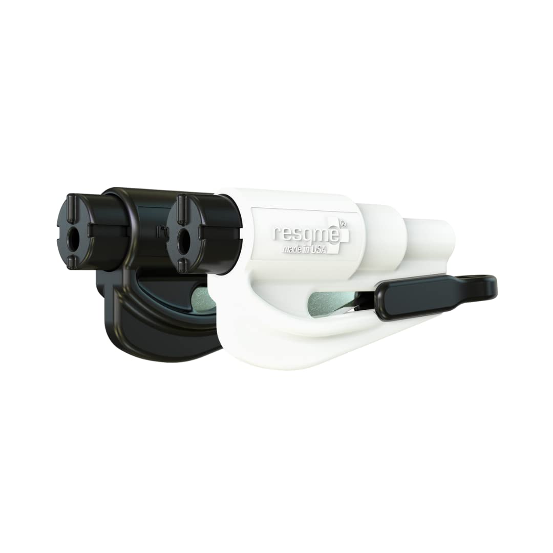 RESQME front view on keychain showing compact design and quick access benefit