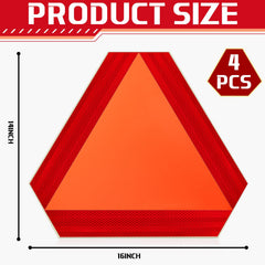Resurhang close-up of reflective red border improving low-light visibility