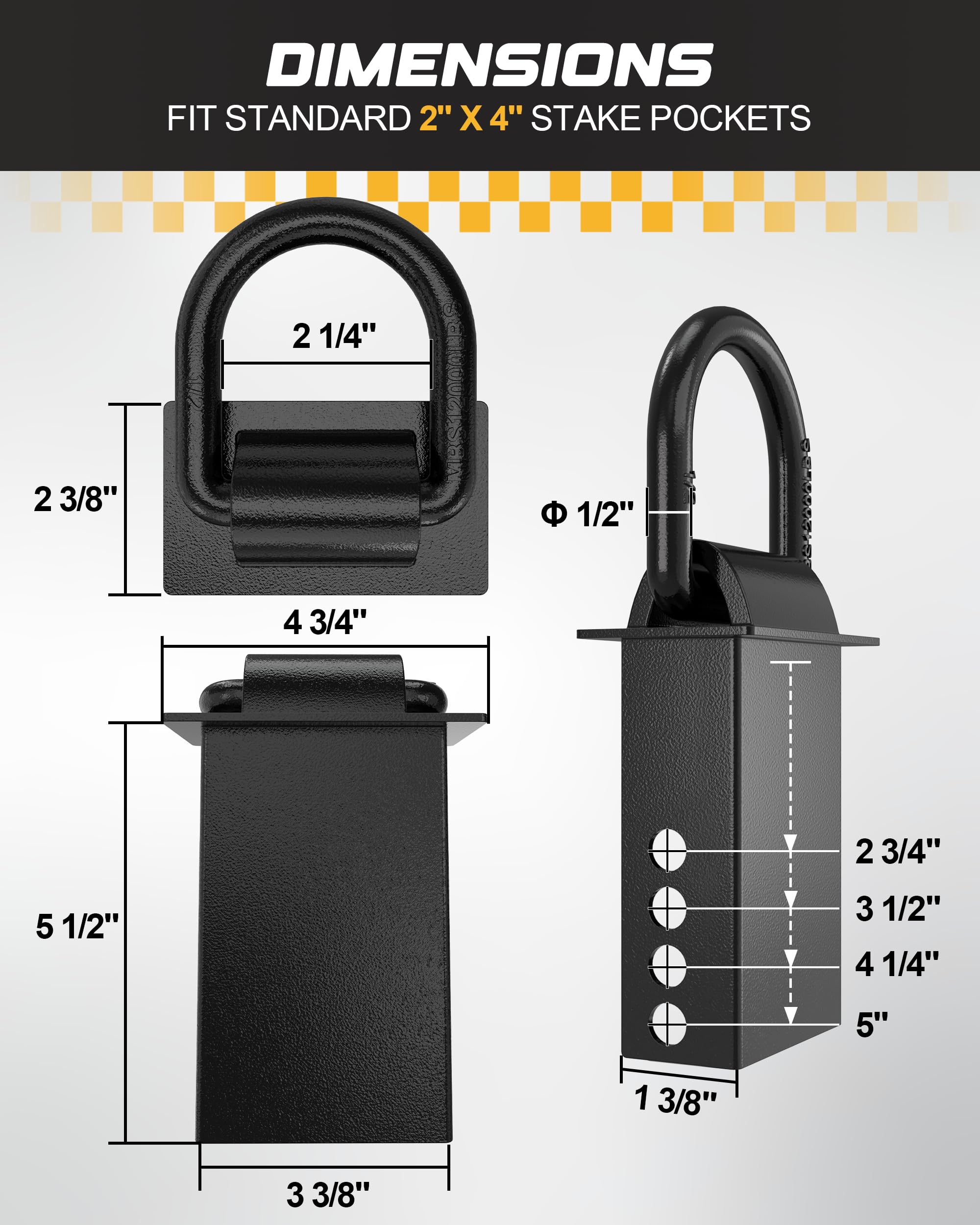 RETRUE close-up of threaded security bolt and nut ensuring pin retention