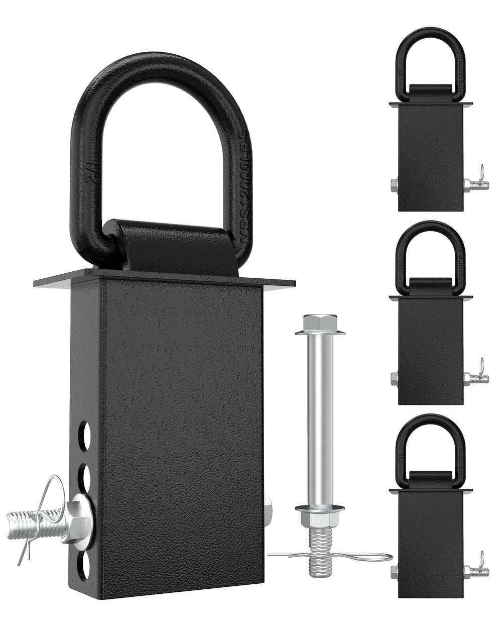 RETRUE D-ring front view showing complete anchor and secure design benefit