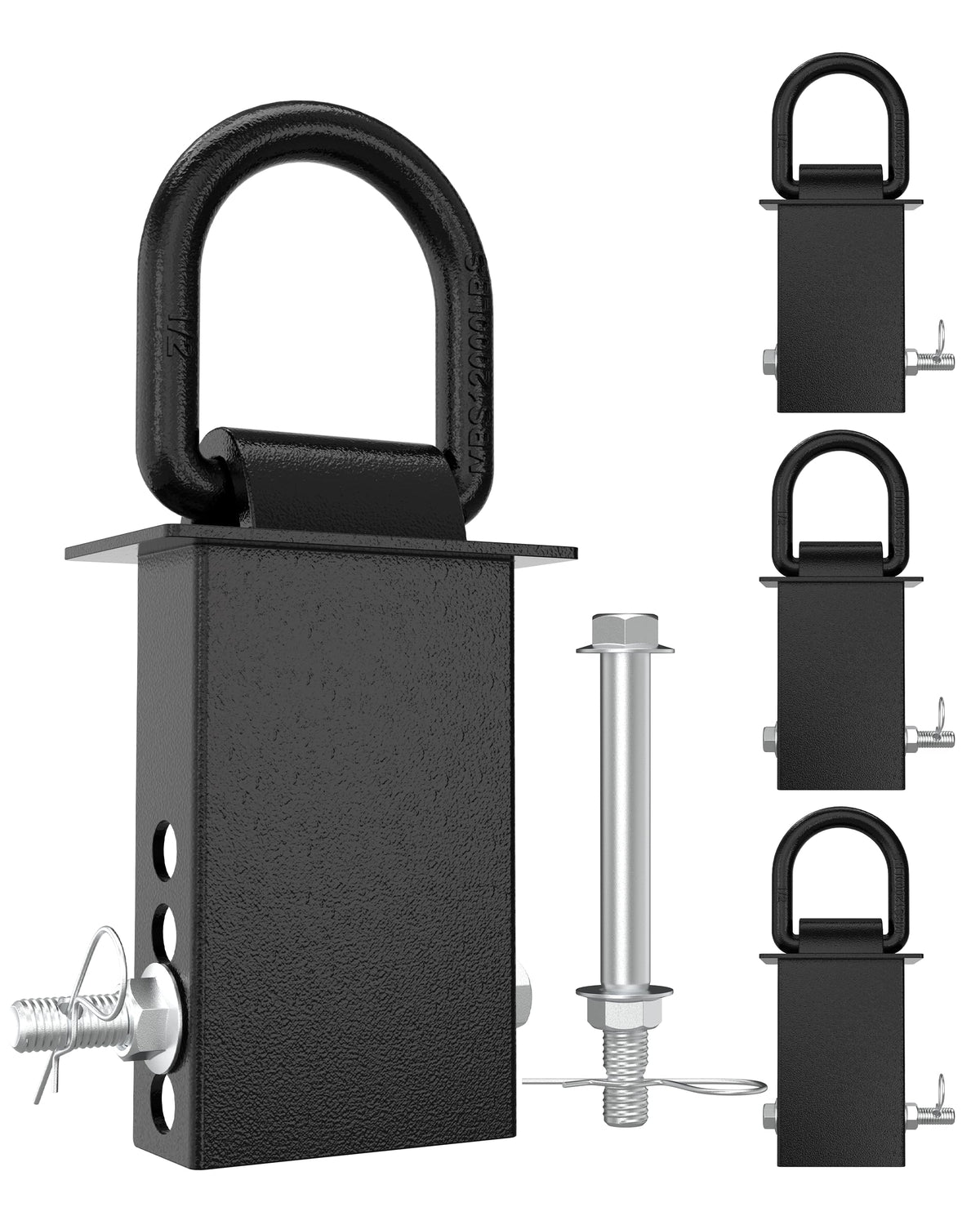 RETRUE D-ring front view showing complete anchor and secure design benefit