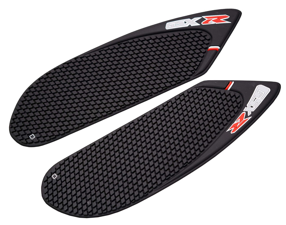REVSOSTAR front view of black tank side pad showing fit and branding benefit grip