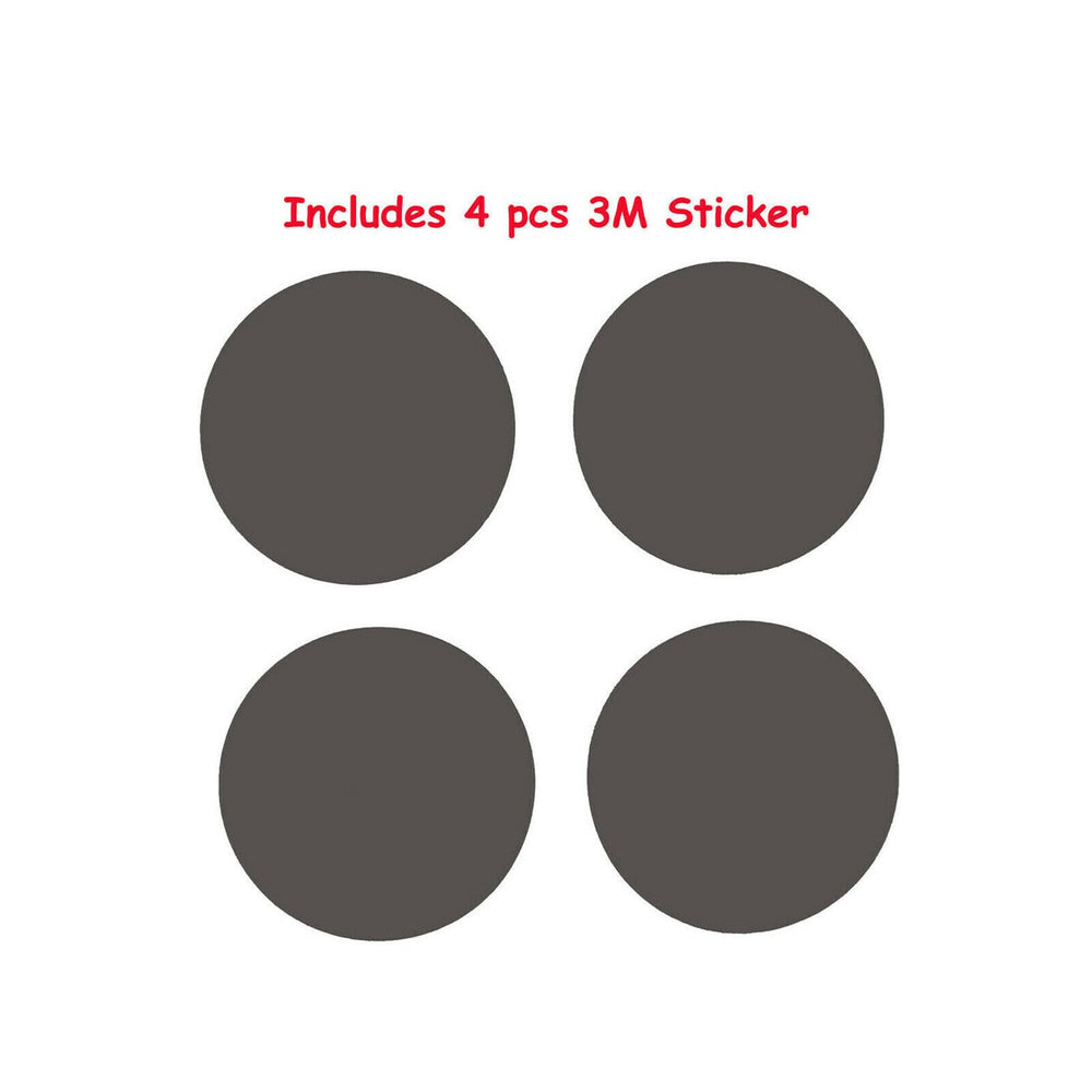 ReYee mirror with adhesive pads included for secure mounting