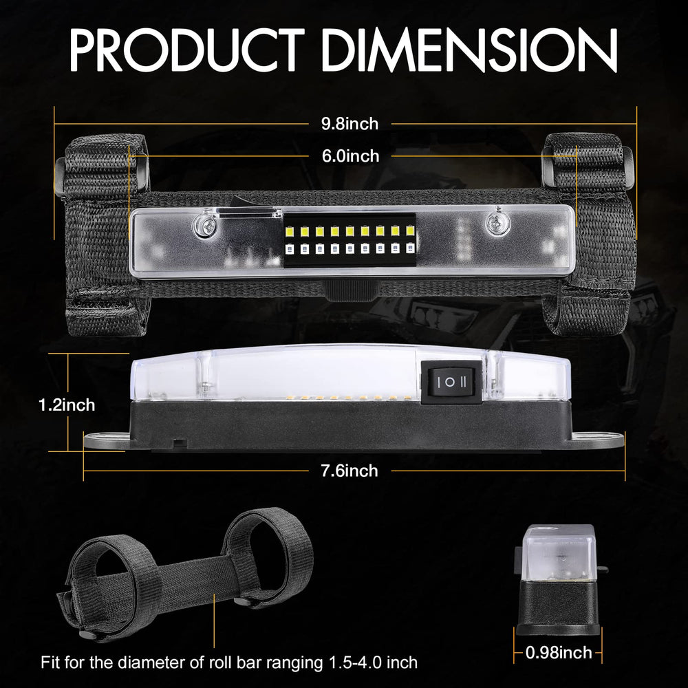 Rfroad Lighting magnetic base attached to steel surface demonstrating easy tool-free mount