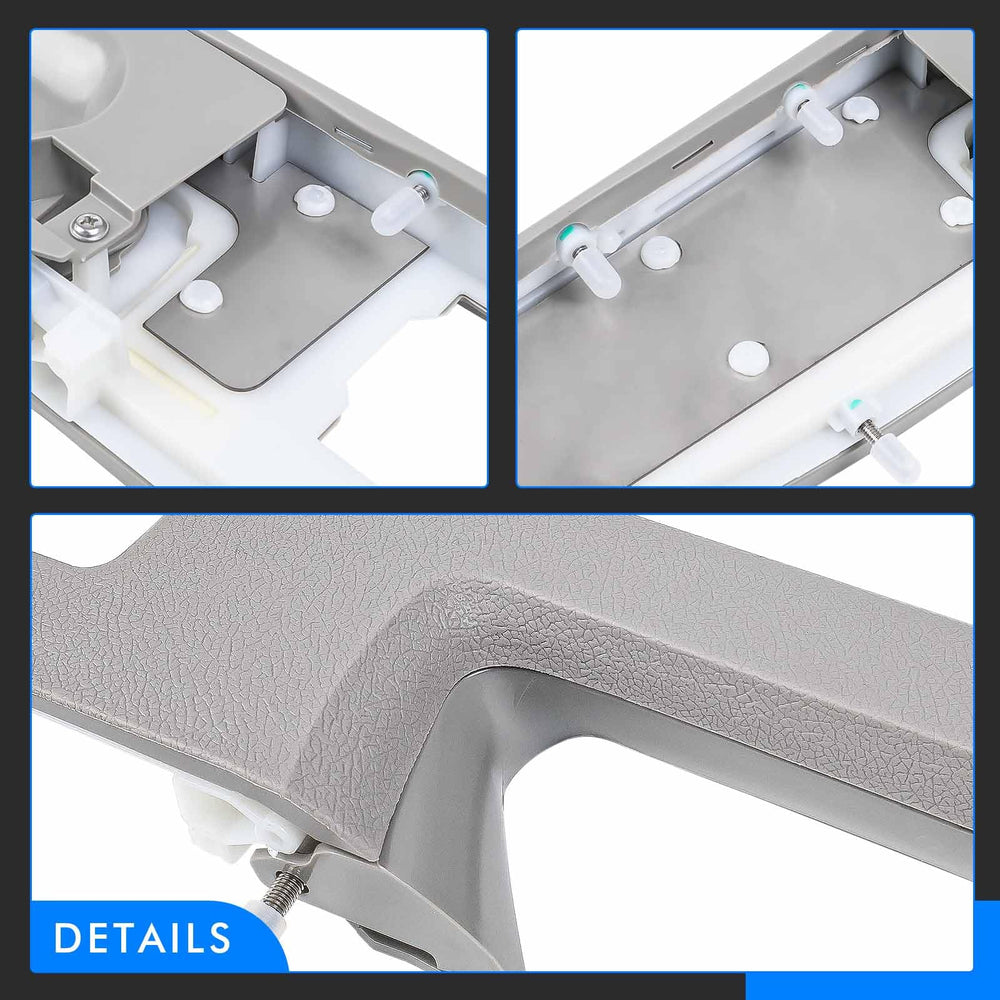 RHAOCZIYAUTO packaged armrest and hardware displaying what is included in box