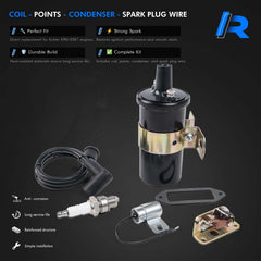 RHAOCZIYAUTO breaker points detail showing improved contact fit for reliable spark