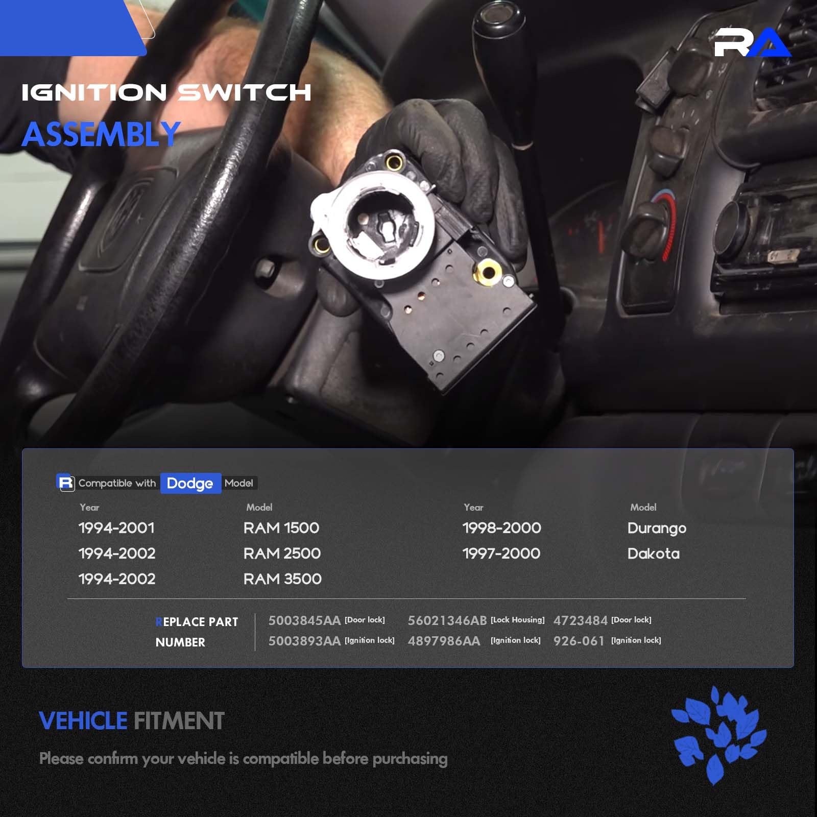 RHAOCZIYAUTO close-up of key slot demonstrating smooth insertion and precise fit
