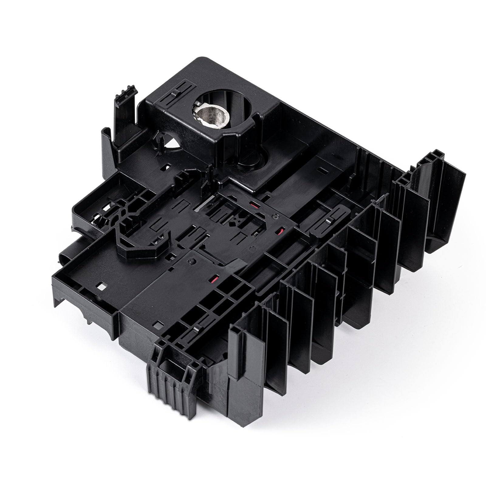RHAOCZIYAUTO fuse block pictured in garage setting showing ready-to-install benefit