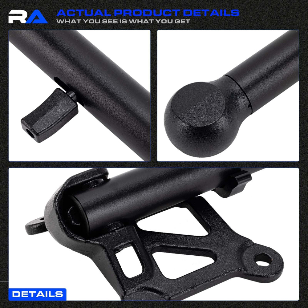 RHAOCZIYAUTO included bracket and bolts demonstrating complete hardware