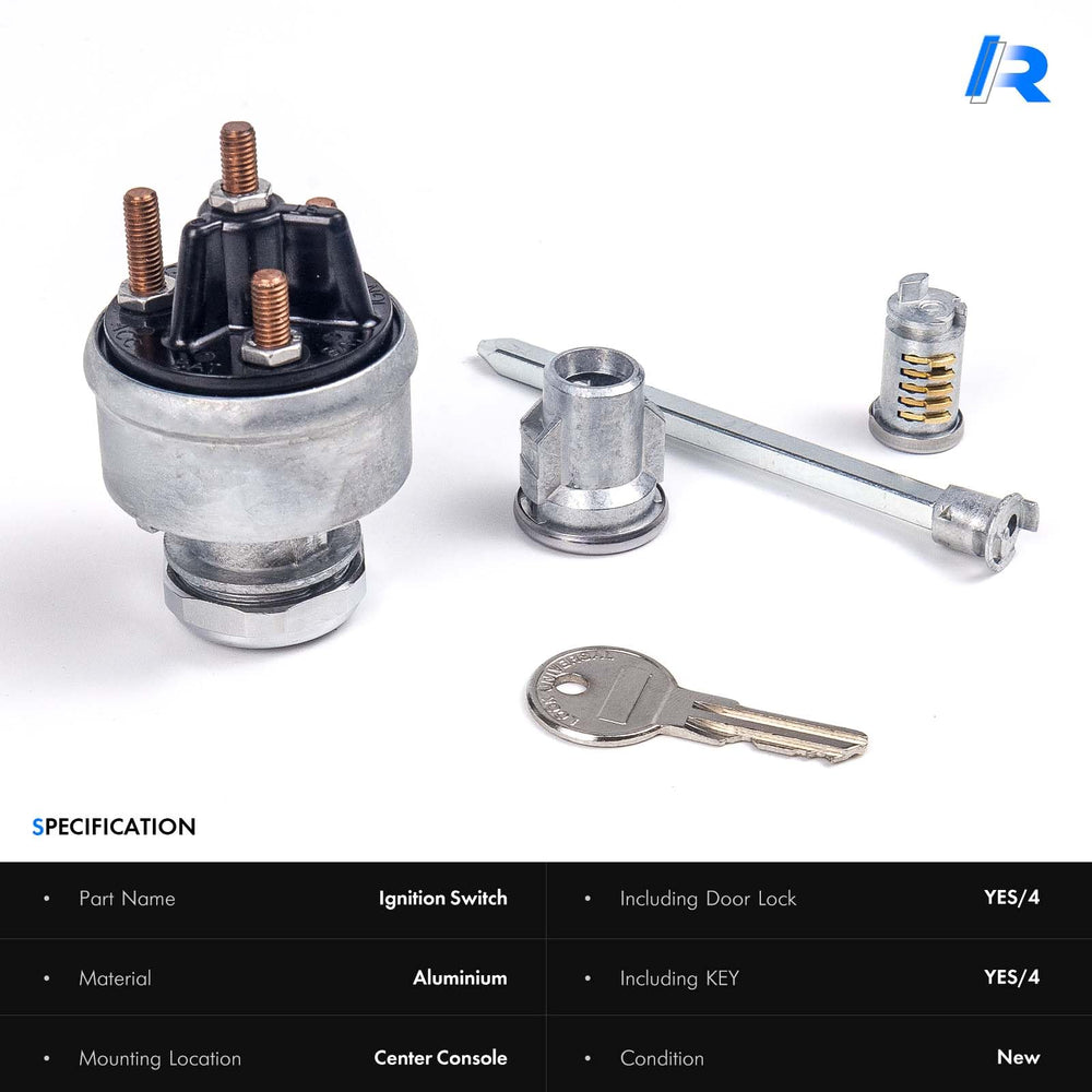 RHAOCZIYAUTO ignition mechanism close-up highlighting robust switch contacts and longevity