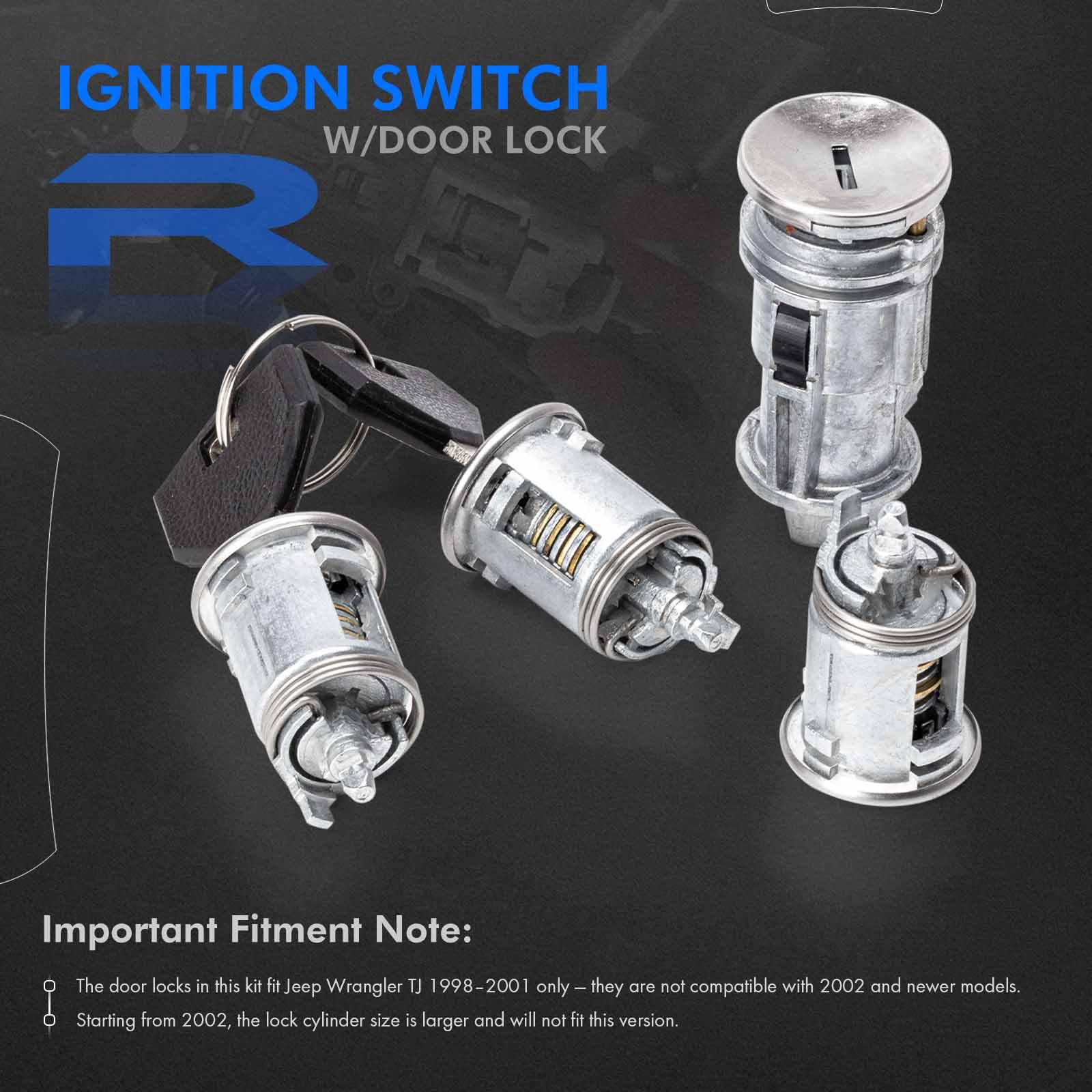 RHAOCZIYAUTO installed ignition in Jeep dashboard showing restored starting function