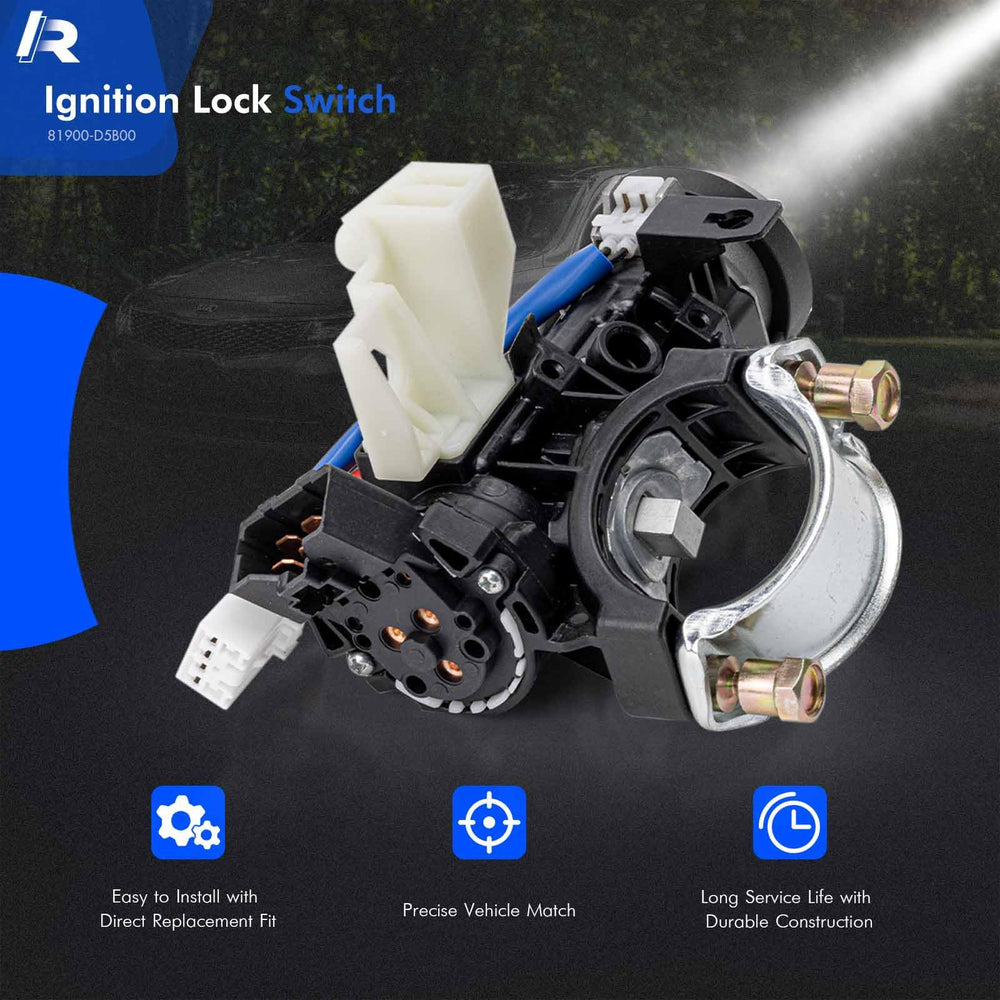 RHAOCZIYAUTO keys and hardware layout providing complete kit convenience