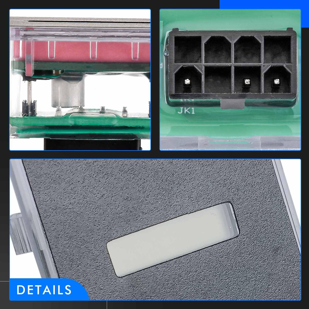 RHAOCZIYAUTO side profile showing mounting tabs for direct OEM fit