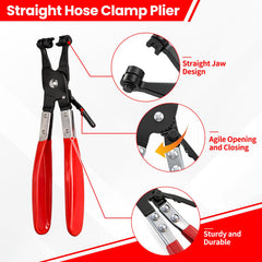 Rhevosil 2-in-1 clip plier jaw shot for safe plastic clip removal