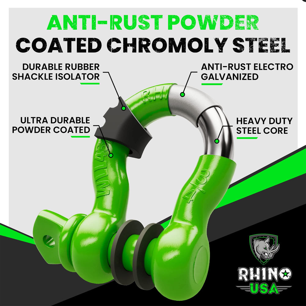 Rhino USA chromoly steel close-up showing durable anti-rust powder-coated finish