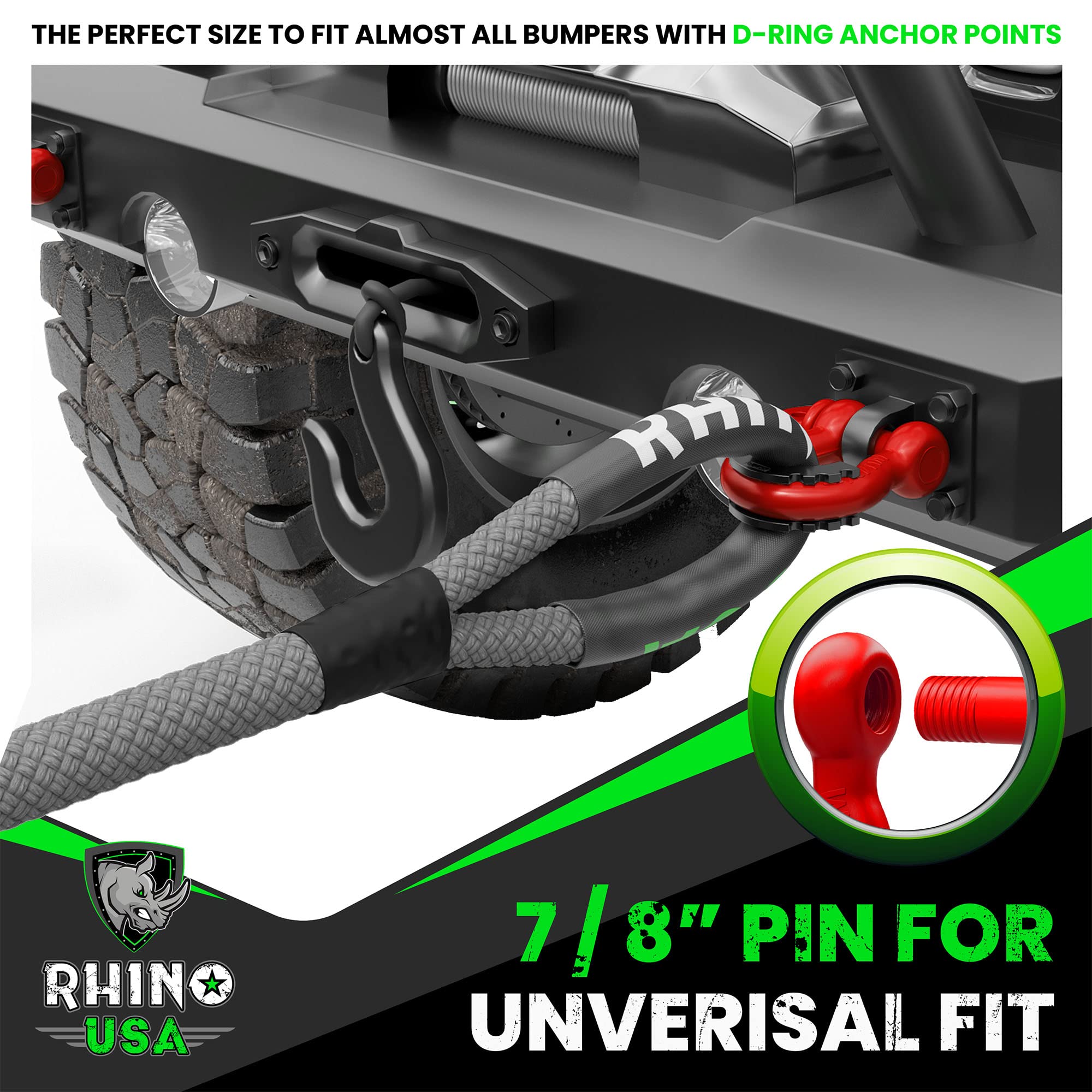 Rhino USA rubber isolator kit displayed for noise reduction and vibration dampening