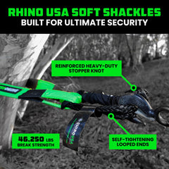 Rhino USA close-up of stopper knot demonstrating secure connection benefit