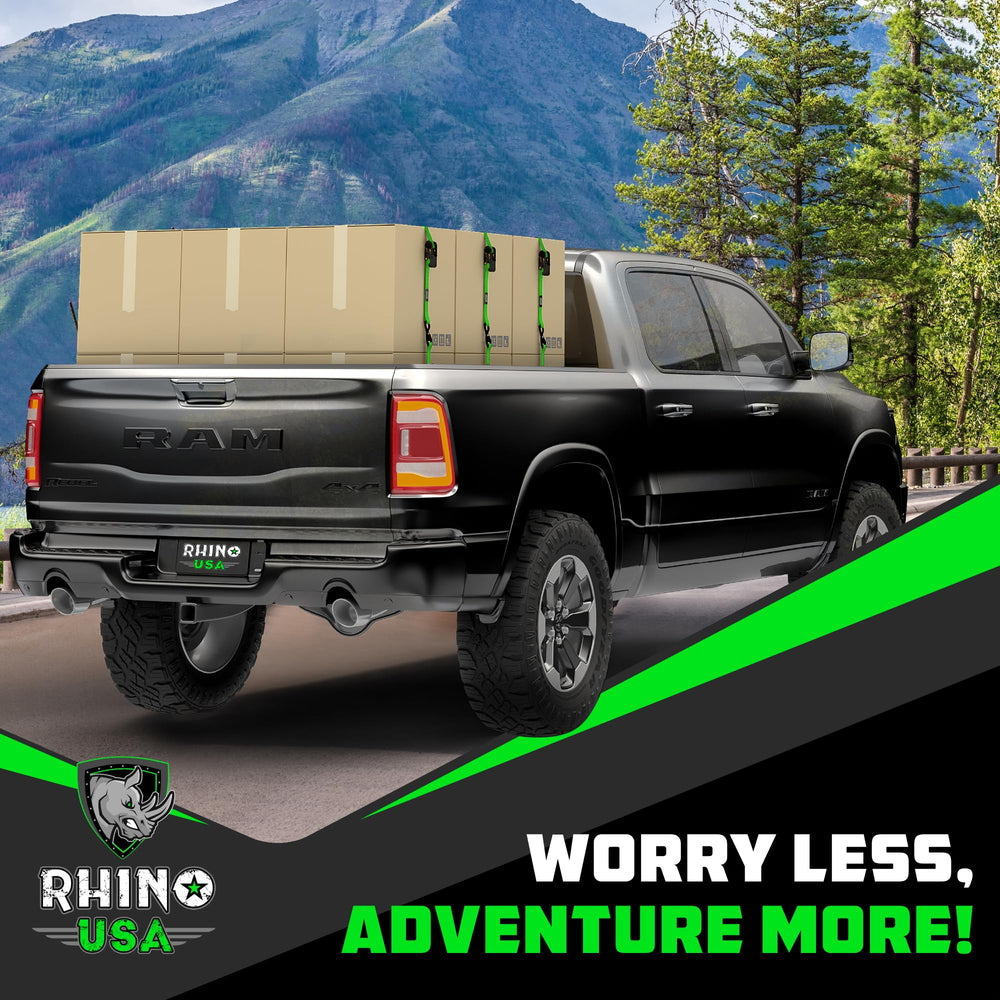 Rhino USA soft loop protecting a bike frame from scratches and distributing load