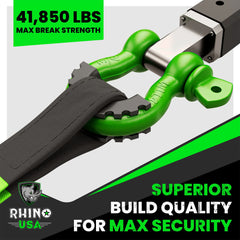 Rhino USA rubber isolator kit detail reducing noise and protecting mounts