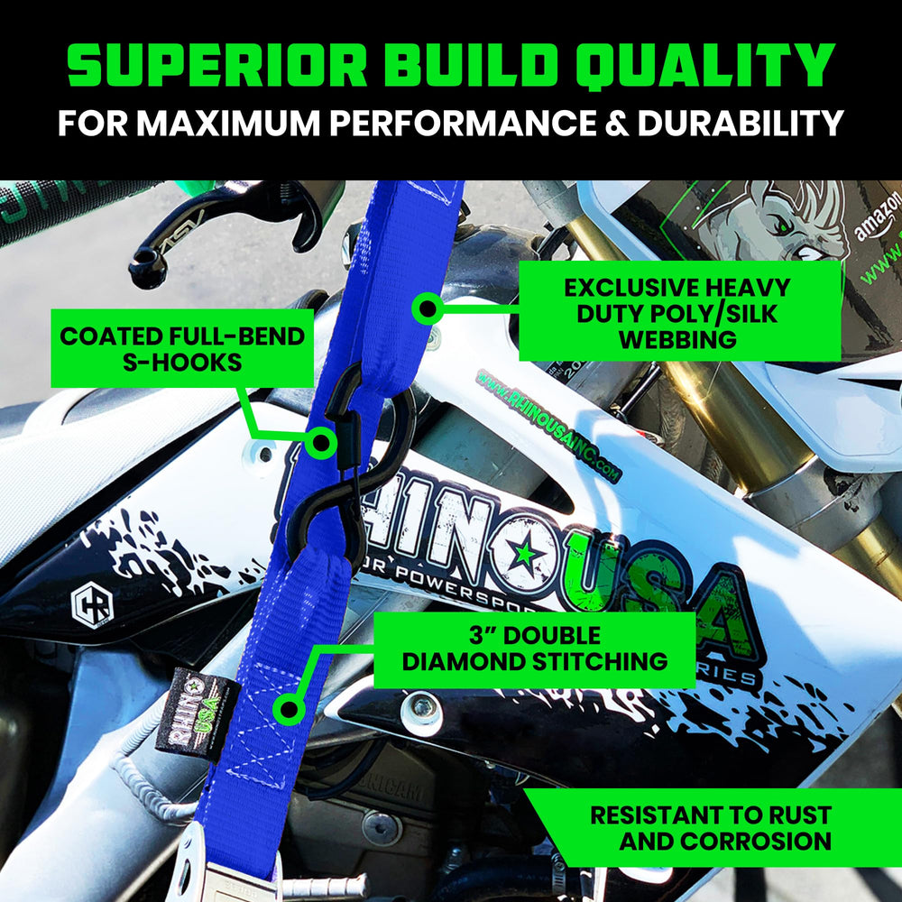 Rhino USA soft loop close-up protecting handlebar finish while preventing abrasion